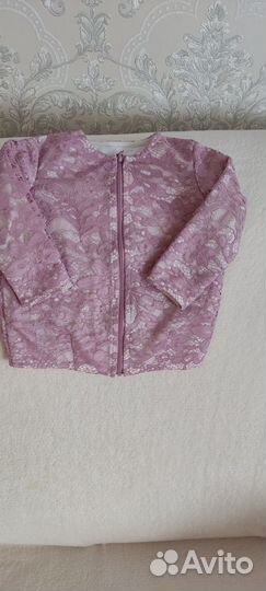 Кардиган на девочку 80