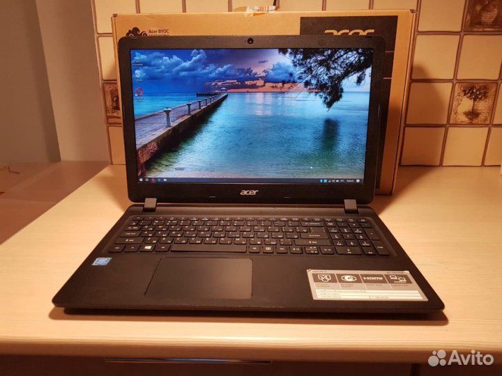 Новый 4-х ядерный ноутбук Acer с 4GB на гарантии