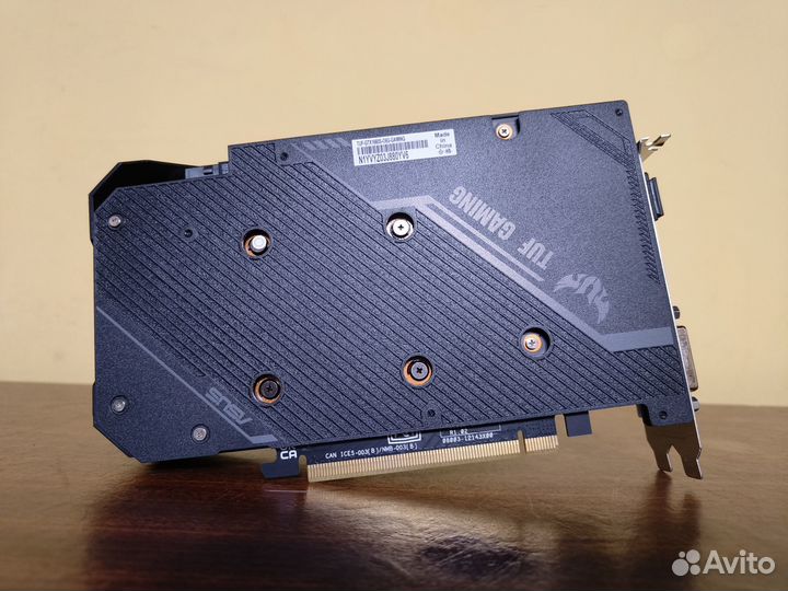 Новая GеFоrсе gтх 1660 suреr Аsus тuf (6 Гб)