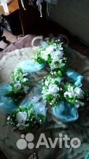 Украшения на авто невесты