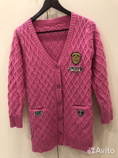 Кардиган женский вязаный