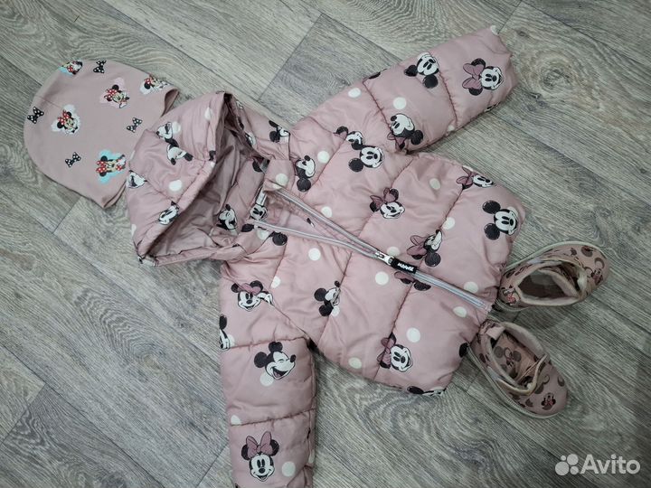 Куртка для девочки с мики
