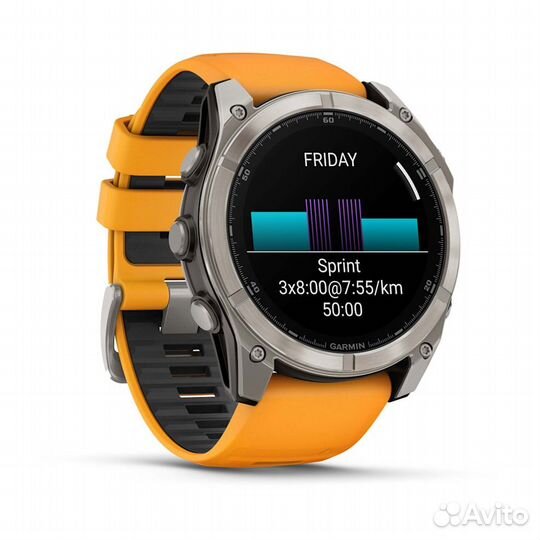 Garmin Fenix 8 51mm amoled Sapphire Titanium