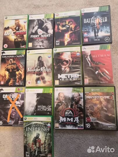 Диски на xbox 360