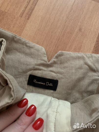 Шорты костюмные Massimo Dutti