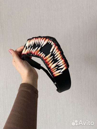 Кокошник «Хищник» ручная работа. Ободок для волос