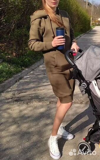 Спортивное платье-пайта