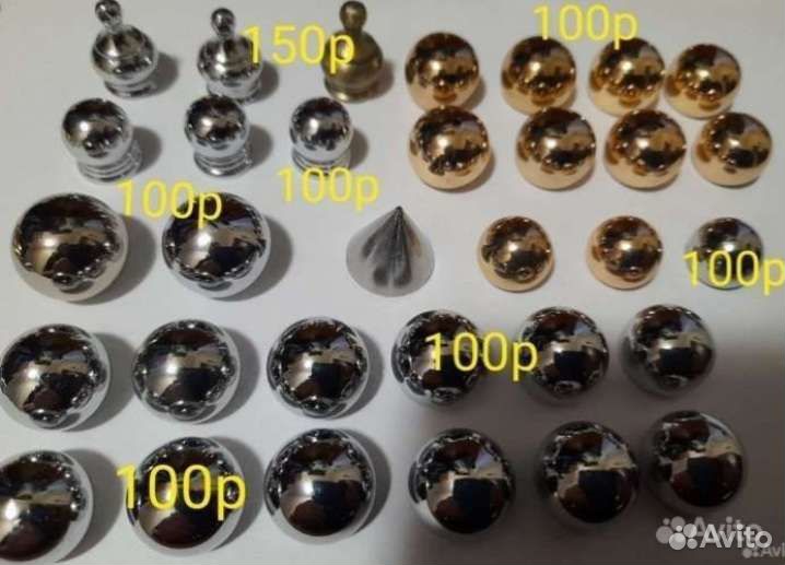 Декоративные стопорные гайки, резьбовые трубки