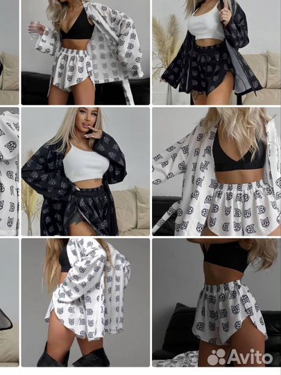 Костюм кимоно тренд