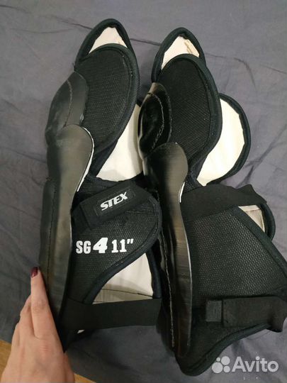 Щитки на голень для хоккеиста (Stex)