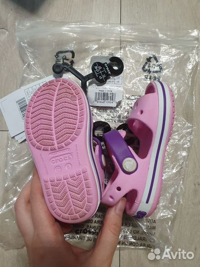 Сандалии Crocs для девочки c5