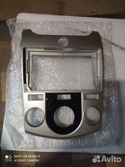 Рамка для 2 din магнитолы кия церато