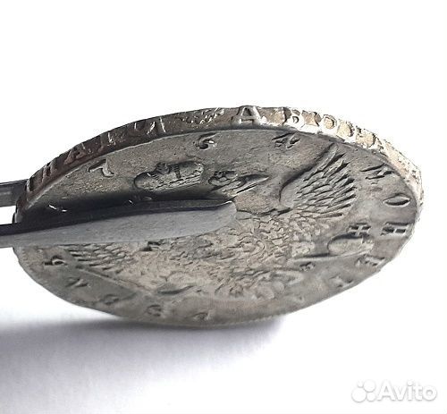 1 рубль 1754 г. Серебро. СПБ-IM. Елизавета Петровн