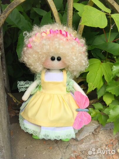 Интерьерная кукла ручной работы