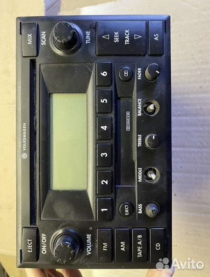 Магнитола volkswagen passat b5
