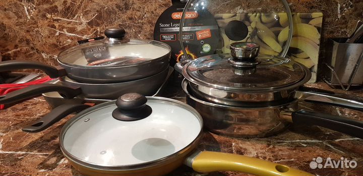 Сковородки разные