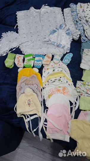 Вещи пакетом от 0-6 мес