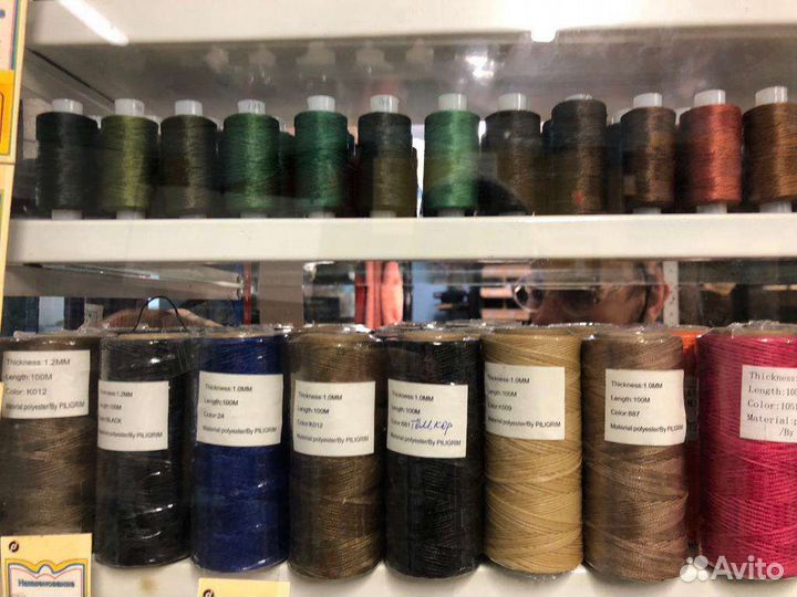 Нитки вощеные для ремонтных работ