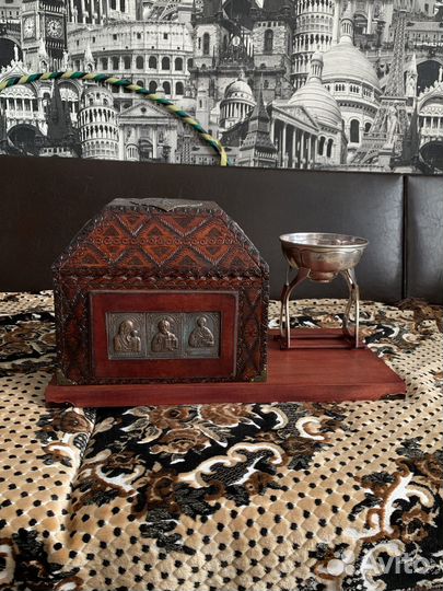 Старинная Храмовая Лампада Серебро 84й пробы