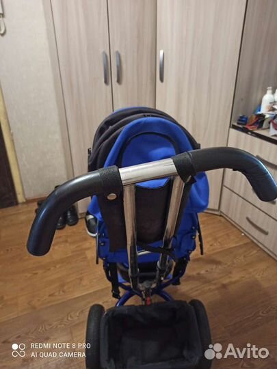 Велосипед с родительской ручкой