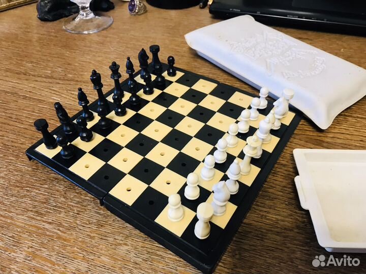 Шахматы дорожные Малютка Ленинград СССР