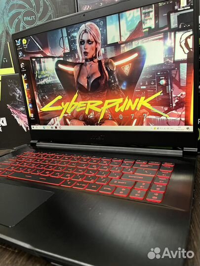 Ноутбук MSI i5 RTX3060