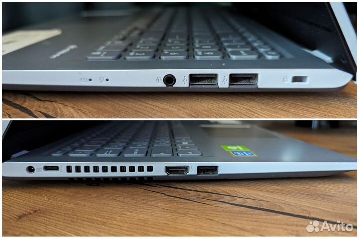 Игровой ноутбук asus R565JF,SSD 256,RAM 8 Гб