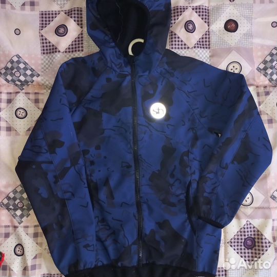 Куртка демисезонная софшелл рост 146