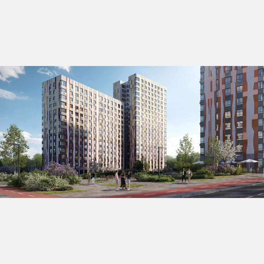 1-к. квартира, 40,2 м², 12/14 эт.