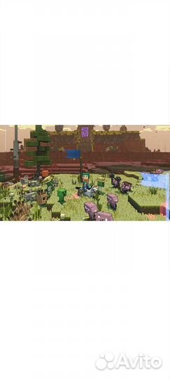 Игра Minecraft Legends Deluxe,PS4 русская версия)
