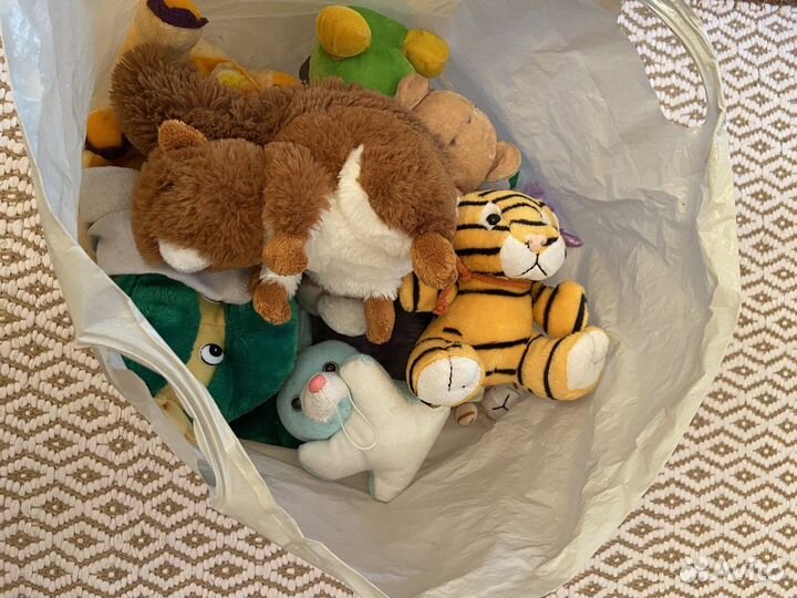 Детские мягкие игрушки бу