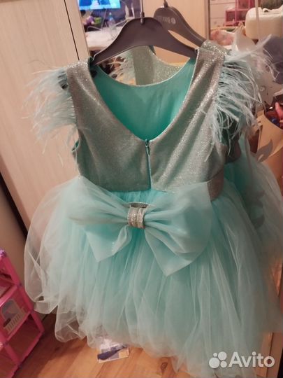 Нарядное платье для девочки 98 104