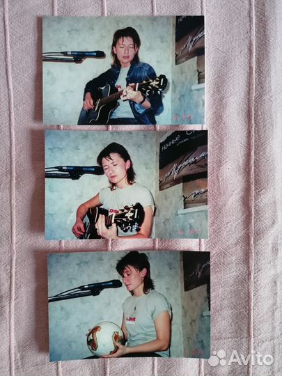 Фото Дианы Арбениной с первого квартирника 2003