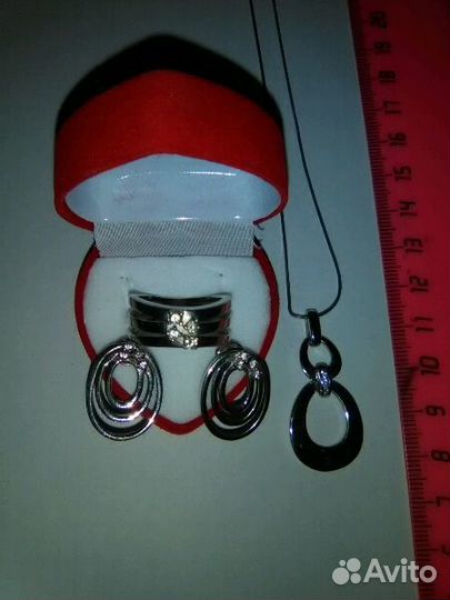 Серебро наборы, кольца, серьги