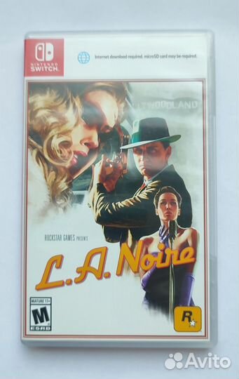 L. A. Noire nintendo switch