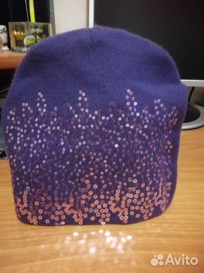 Шапка женская вязаная