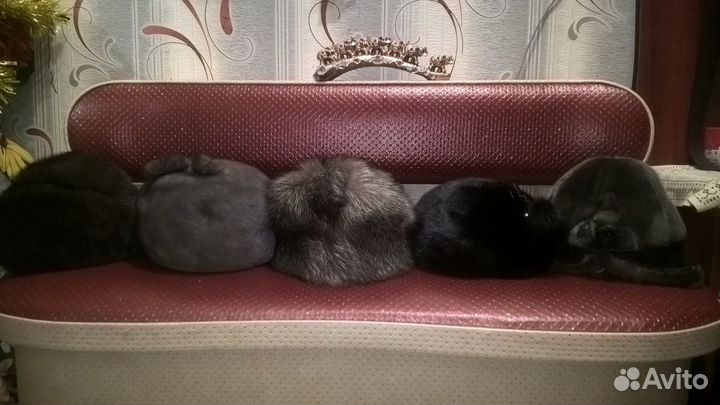 Шапка зимняя меховая женская