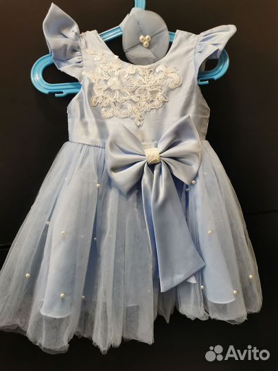 Платье для девочки 80-84
