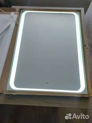 Зеркало 60х80 см с подсветкой для ванной комнаты
