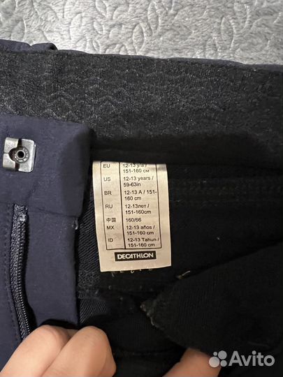 Бриджи для верховой езды детские