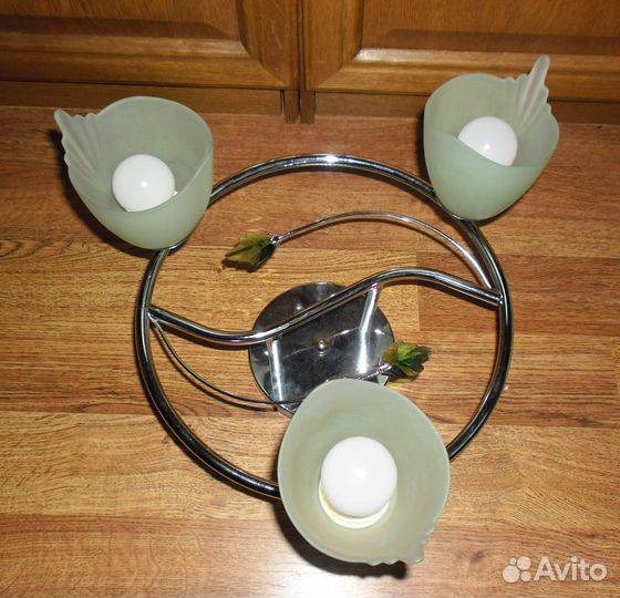 Люстра потолочная 3-ламповая