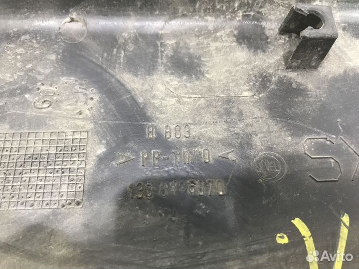 Накладка двери багажника