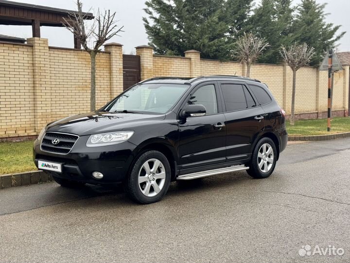 Hyundai Santa Fe 2.2 AT, 2008, 276 000 км