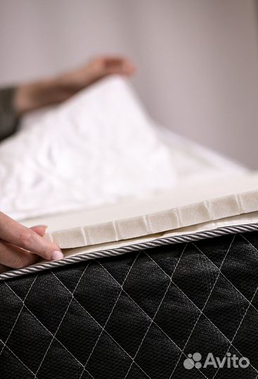Тонкий наматрасник топпер Латекс 120*200