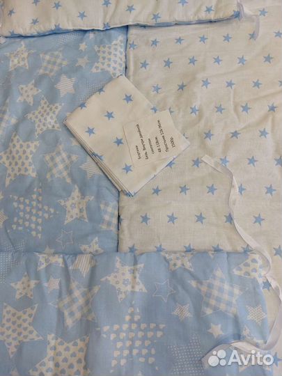 Бортики в детскую кроватку новые