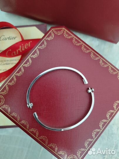 Золотой женский браслет cartier love 585 проба