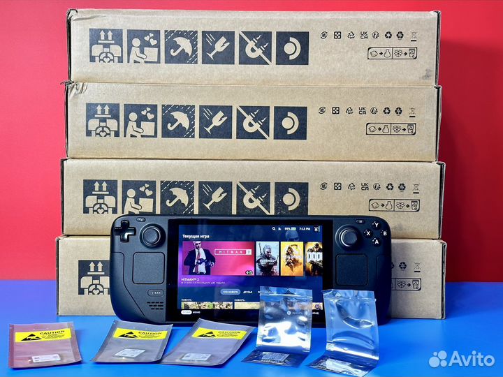 Steam Deck 1TB ревизия 3 Model C лучше охлаждение