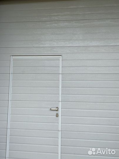 Ворота секционные подъемные бу