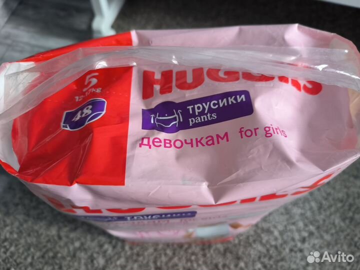 Подгузники трусики huggies 5 for girls