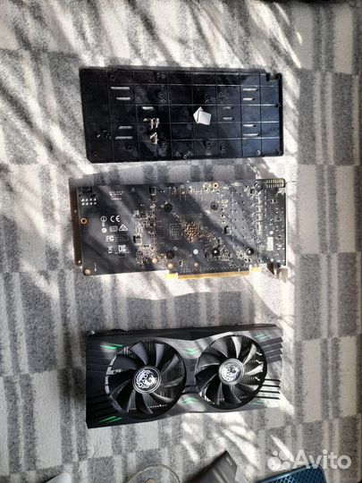 Видеокарта rx580 8gb на заптчасти